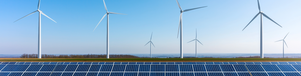 Solar- und Windenergie